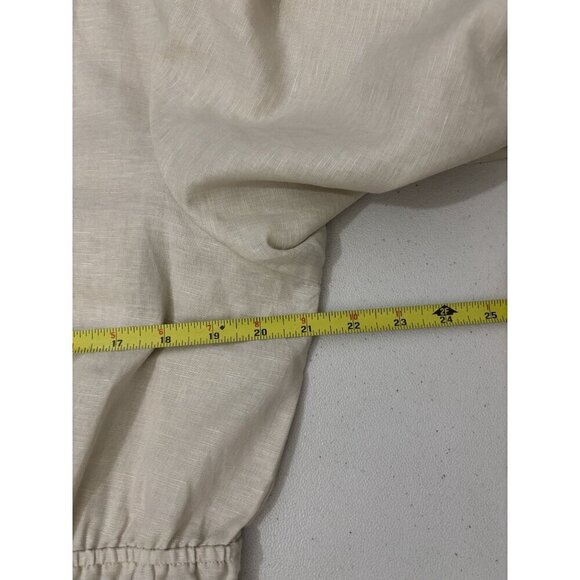 j mclaughlin Tan Beige Tropical Palermo Dress Midi Women XL - Picture 14 of 16